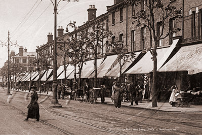 Picture of London, W - Ealing, Uxbridge Road c1900s - N4793a