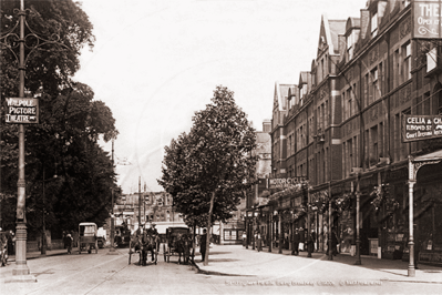 Picture of London, W - Ealing Broadway with Sandringham Parade c1900s - N4813