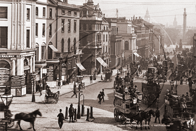 Regent Street in London c1890s