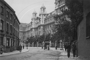 Post Office Savings Bank Building, Blythe Road, Hammersmith in West London c1910s