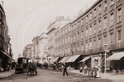 Craven Road, Paddington in West London c1910s