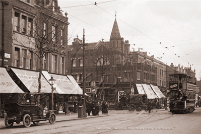 Youngs Corner, High Road, Chiswick in West London c1910s