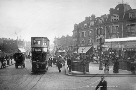 The Obelisk, High Street, Lewisham in South East London c1900s