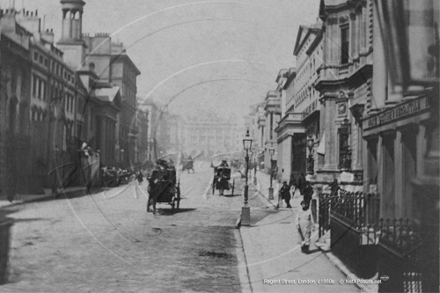 Regent Street in Central London c1900s