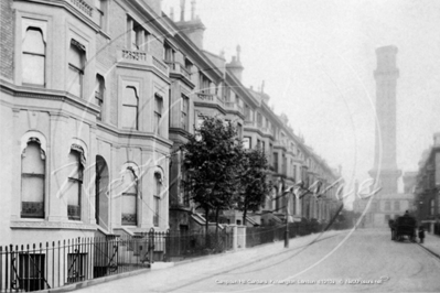 Campden hill Gardens, Kensington in West London c1910s