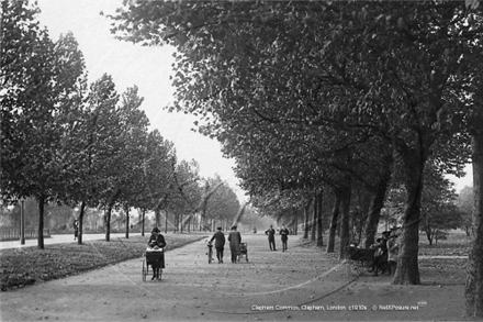 Clapham Common, Clapham in South West London c1910s