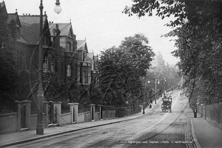 Nightingale Lane, Clapham in South West London c1900s
