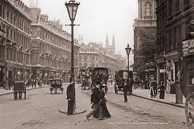 Picture of London - Holborn, Holborn Viaduct c1900s - N4873