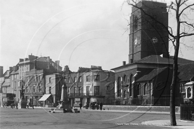 Cheyne Walk, Chelsea in South West London c1910s