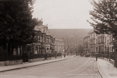 Dorville Road, Hammersmith in West London c1900s