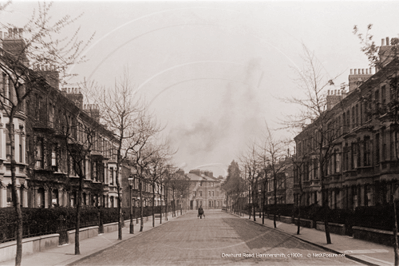 Dewhurst Road, Hammersmith in West London c1900s