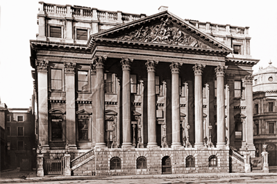 Mansion House in The City of London c1890s