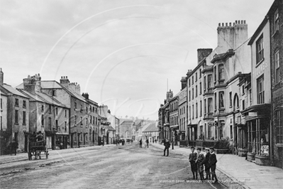Picture of Wales - Monmouthshire, Monmouth, Monmouth Street c1900s - N5042