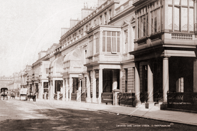 Lancaster Gate in West London c1900s