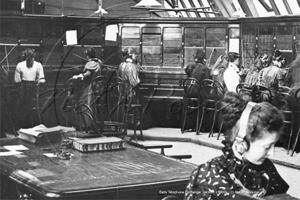 Early Telephone Exchange, London Life in London c1900s