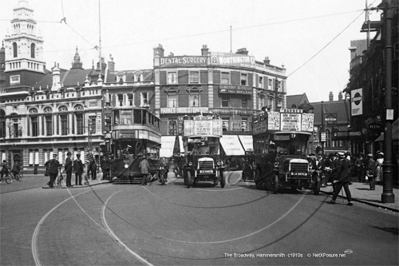 The Broadway, Hammersmith in West London c1910s