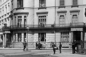 Gloucester Terrace, Paddington in West London c1900s