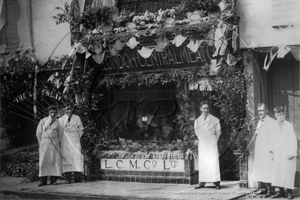 London Central Meat Company Ltd, Butchers, Peach Street, Wokingham in Berkshire c1910s