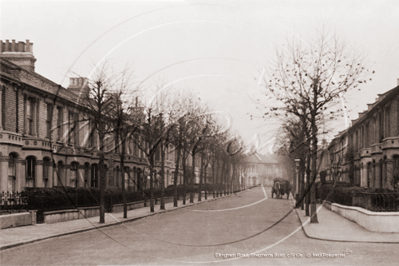 Ellingham Road, Shepherds Bush in West London c1910s
