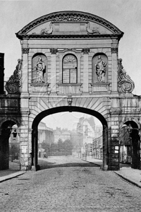 Fleet Street and The Strand, Temple Bar in The City of London c1863