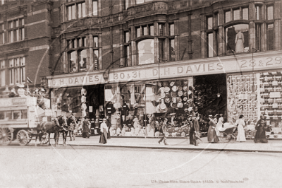 South Side of Sloan Square, Chelsea in South West London c1900s