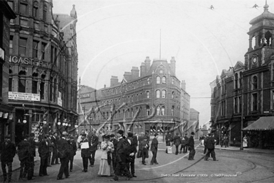 Station Road, Doncaster in Yorkshire c1900s