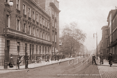 Warwick Street junction with Cambridge Street in South West London c1900s