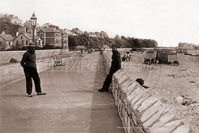 Picture of Devon - Exmouth, The Esplanade c1880s - N5312