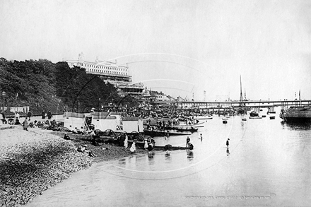 Picture of Essex - Southend on Sea, The Beach and Sea Front c1902 - N5310