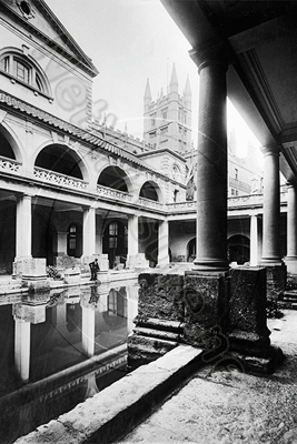 Picture of Avon - Bristol, Bath, The Roman Baths c1900s - N5332