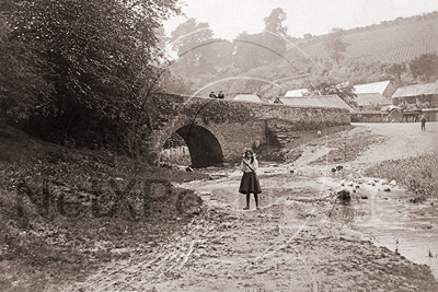 Picture of Devon - Plymouth, Weston Mill Bridge c1902 - N5342