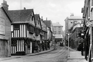 Picture of Herts - Bishops Stortford, Bridge Street c1920s - N5445