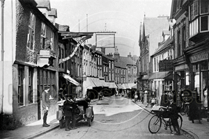 Picture of Oxon - Banbury, Parsons Street and Cake Shop c1910s - N5439